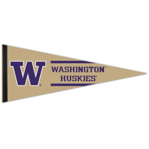 Washington Huskies Pennant 12x30 Premium Style-0