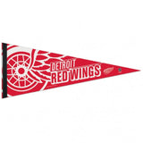 Detroit Red Wings Pennant 12x30 Premium Style-0