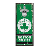 Boston Celtics Sign Wood 5x11 Bottle Opener - Special Order-0