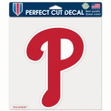 Philadelphia Phillies Decal 8x8 Die Cut Color - Special Order-0