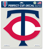 Minnesota Twins Decal 8x8 Die Cut Color-0