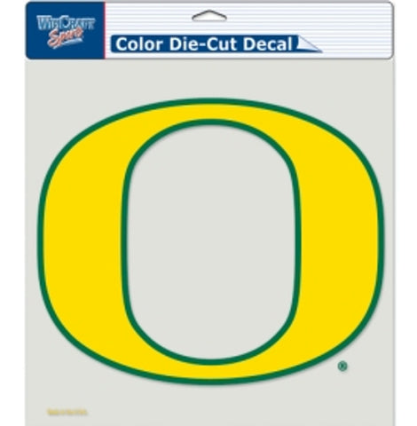 Oregon Ducks Decal 8x8 Die Cut Color-0