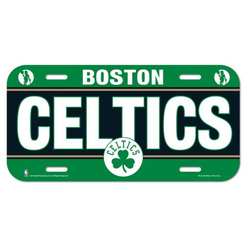 Boston Celtics License Plate-0