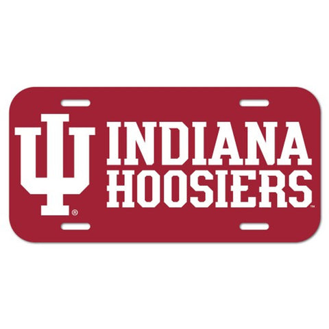 Indiana Hoosiers License Plate-0