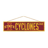 Iowa State Cyclones Sign 4x17 Wood Avenue Design-0