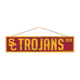 USC Trojans Sign 4x17 Wood Avenue Design-0