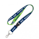 Seattle Seahawks Lanyard with Detachable Buckle-0