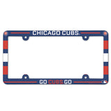 Chicago Cubs License Plate Frame - Full Color-0