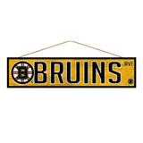 Boston Bruins Sign 4x17 Wood Avenue Design-0