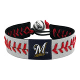 Milwaukee Brewers Bracelet Reflective Baseball CO-0