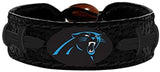 Carolina Panthers Bracelet Team Color Tonal Black Football CO-0