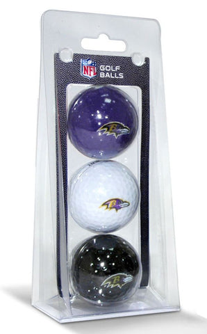 Baltimore Ravens 3 Pack of Golf Balls - Special Order-0