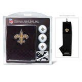 New Orleans Saints Golf Gift Set with Embroidered Towel-0