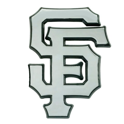 San Francisco Giants Auto Emblem Premium Metal Chrome-0