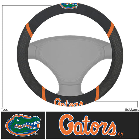 Florida Gators Steering Wheel Cover Mesh/Stitched-0