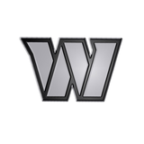 Washington Commanders Auto Emblem Premium Metal Chrome-0