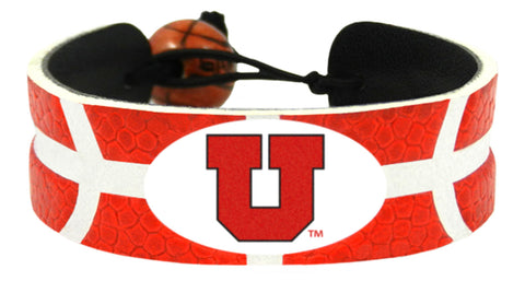 Utah Utes Bracelet Team Color Basketball CO-0