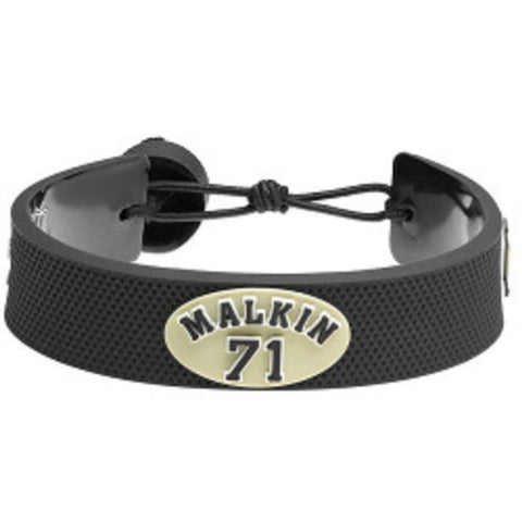 Pittsburgh Penguins Bracelet Team Color Jersey Evgeny Malkin Design CO-0