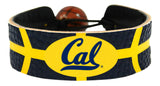 California Golden Bears Bracelet Team Color Basketball CO-0