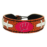 Wisconsin Badgers Bracelet Classic Football CO-0