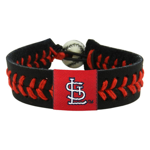 St. Louis Cardinals Bracelet Team Color Baseball StL Logo CO-0