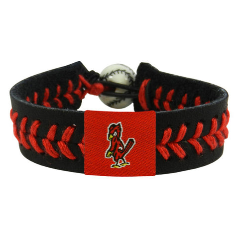 St. Louis Cardinals Bracelet Team Color Baseball Angry Bird Black CO-0