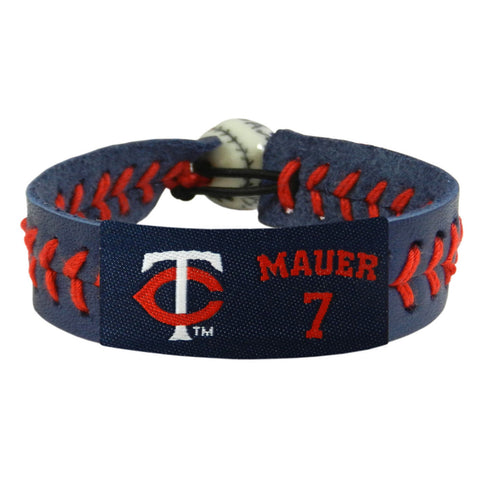 Minnesota Twins Bracelet Team Color Baseball Joe Mauer CO-0