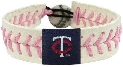 Minnesota Twins Bracelet Baseball Pink Alternate CO-0