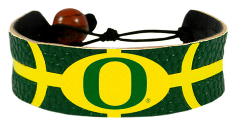 Oregon Ducks Bracelet Team Color Basketball CO-0