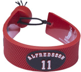 Ottawa Senators Bracelet Team Color Jersey Daniel Alfredsson Design CO-0