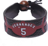 Portland Trail Blazers Bracelet Team Color Basketball Rudy Fernandez-0