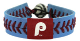 Philadelphia Phillies Bracelet Team Color Baseball Retro P Logo CO-0