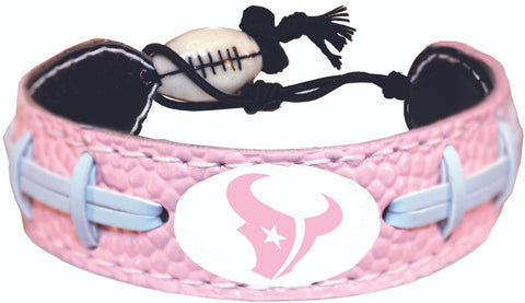 Houston Texans Bracelet Pink Football CO-0