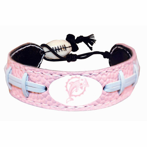 Miami Dolphins Bracelet Pink Football CO-0