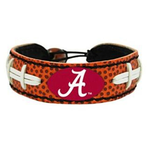 Alabama Crimson Tide Bracelet Classic Football Alternate CO-0