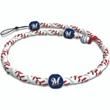 Milwaukee Brewers Necklace Classic Frozen Rope Baseball CO-0