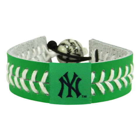 New York Yankees Bracelet Baseball St. Patrick's Day CO-0