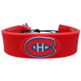 Montreal Canadiens Bracelet Team Color Hockey-0