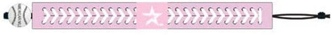 Houston Astros Bracelet Baseball Leather Pink CO-0