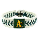 Oakland Athletics Bracelet Genuine Baseball CO-0