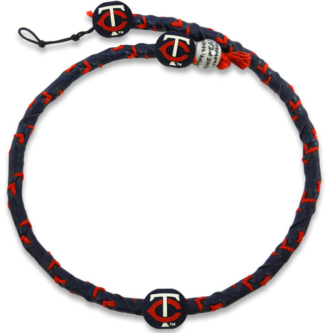 Minnesota Twins Necklace Frozen Rope Team Color Baseball CO-0