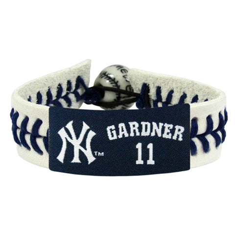 New York Yankees Bracelet Geuine Baseball Brett Gardner CO-0