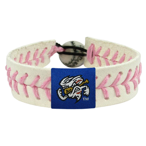 Omaha Storm Chasers Bracelet Baseball Pink Mascot CO-0