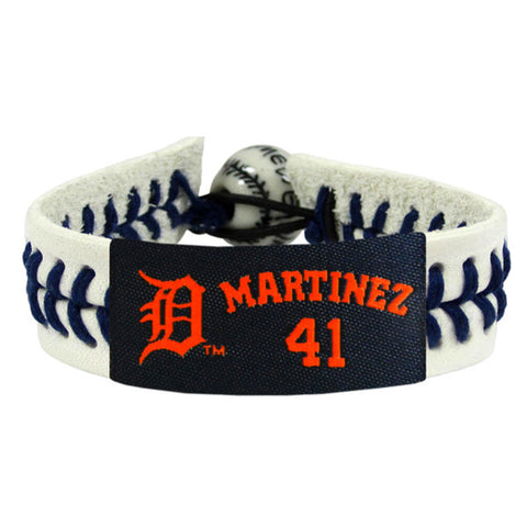 Detroit Tigers Bracelet Genuine Baseball Victor Martinez CO-0