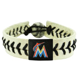 Miami Marlins Bracelet Genuine Baseball CO-0