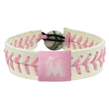 Miami Marlins Bracelet Baseball Pink CO-0