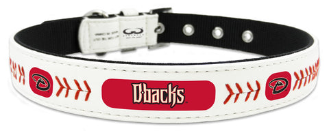 Arizona Diamondbacks Pet Collar Classic Baseball Leather Size Small CO-0