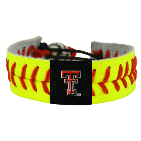 Texas Tech Red Raiders Bracelet Classic Softball CO-0