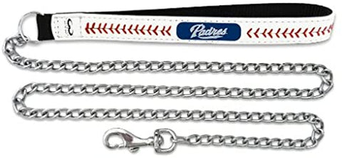 San Diego Padres Pet Leash Baseball Leather Size Medium CO-0