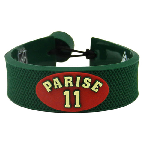 Minnesota Wild Bracelet Team Color Jersey Zach Parise Design CO-0